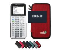 CALCUSO Ensemble de Base Rouge avec Calculatrice Graphique TI-83 Premium CE Python