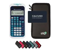 TI-Collège Plus Solaire avec Housse de Protection WYNGS incluse Noir - Calculatrice Scientifique - Pack de Base