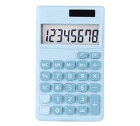 Calculatrices - Calculatrice de Table 2,67x4,72 Pouces | Calculatrice de Table avec Chiffres, énergie Solaire avec écran LCD, Base Solaire pour à Alimentation Automatique pour Maisons, Bureaux