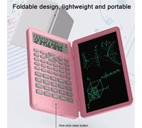 Calculatrices Scientifiques, Écran Lcd À 12 Chiffres Avec Tablette D'écriture Effaçable Pliable Pour Réunion Scolaire À Domicile Et Étude B