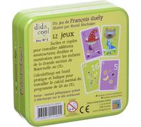 Calculdingo Gs/Ce2 - Jeu De Cartes Éducatif Dès 5 Ans - 12 Jeux D'aditions Et Soustractions - Consolider Les Acquis En Calcul Mental - 2 À 4 Joueurs - 15 Min - Version Française