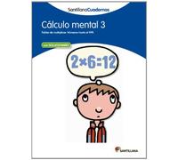CALCULO MENTAL 3 SANTILLANA CUADERNOS
