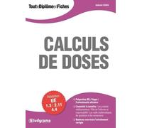Calculs de doses: validation UE 1.3 2.11 4.4