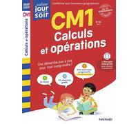 Calculs et opérations CM1 - Cahier Jour Soir Conçu et recommandé par les enseignants - Bernard Séménadisse - Magnard - broché - Scolaire / Universitaire