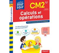Calculs et opérations CM2 - Cahier Jour Soir: Conçu et recommandé par les enseignants