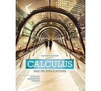 Calculus and Its Applications