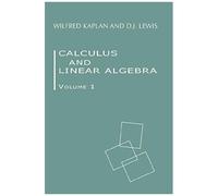 Calculus And Linear Algebra V.1