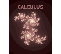 Calculus - Julia Set Fractal Pink - Graph Paper Notebook: size 8.5x11 inches, approximately portrait A4, 100 pages, 7mm grid, 0.25mm tickness