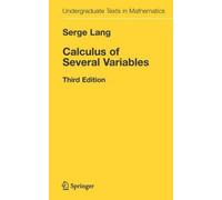 Calculus Of Several Variables