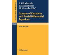 Calculus Of Variations And Partial Differential Equations