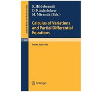 Calculus Of Variations And Partial Differential Equations
