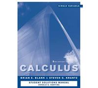 Calculus: Single Variable