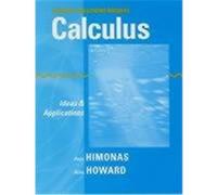 Calculus, Student Solutions Manual: Ideas and Applications Himonas, Alex, Howard, Alan, Howard, Alan (Auteur)