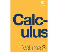 Calculus Volume 3 by OpenStax (paperback version,