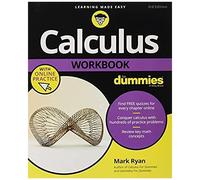 Calculus Workbook For Dummies With Online Practice