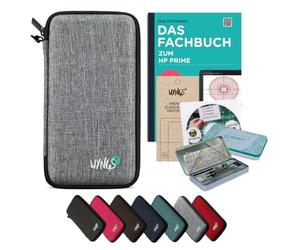 CALCUSO Accessoires Ensemble Premium Gris Clair Compatible pour Calculatrice Graphique HP Prime