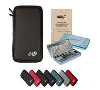 CALCUSO Accessoires Ensemble Premium noir compatible pour Calculatrice Casio FX 92+ Spéciale Collège