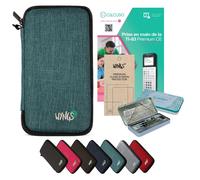 CALCUSO Accessoires Ensemble Premium turquoise compatible pour Calculatrice TI 83 Premium CE (Python)
