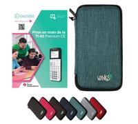 CALCUSO Accessoires Ensemble Standard turquoise compatible pour Calculatrice Graphique TI 83 Premium CE (Python)