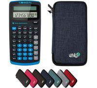 Calcuso Ensemble De Base Bleu Avec Calculatrice Ti-30 Eco Rs[Z813]