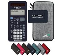 CALCUSO Ensemble de Base Gris Clair avec Calculatrice TI-30X Plus Mathprint