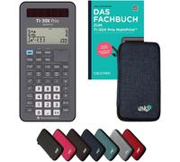 Calcuso Ensemble Standard Bleu Avec Calculatrice Ti-30X Prio Mat Rint (Allemand)[Z832]