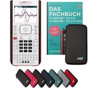 ¿Calcuso Ensemble Standard Gris Foncé Avec Calculatrice Graphique Ti Nspire Cx Ii-T[Z818]