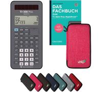 Calcuso Ensemble Standard Rose Avec Calculatrice Ti-30X Prio Mat Rint (Allemand)[Z831]
