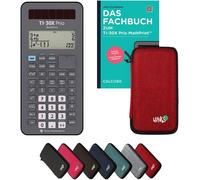 Calcuso Ensemble Standard Rouge Avec Calculatrice Ti-30X Prio Mat Rint (Allemand)[Z827]