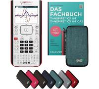 ¿Calcuso Ensemble Standard Turquo Avec Calculatrice Graphique Ti Nspire Cx Ii-T[Z823]