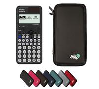 CALCUSO Pack économique: Casio FX 800 DE CW Calculatrice Scientifique + étui de Protection WYNGS Noir + Garantie étendue de CALCUSO