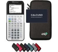 CALCUSO Pack économique: TI 83 Premium CE Python Edition Calculatrice Graphique + étui de Protection WYNGS Noir + Garantie étendue de CALCUSO