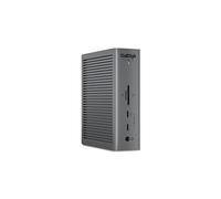 CalDigit TS5 15-Port Thunderbolt 5 Docking Station - 140W Safe Laptop Power | Mac/PC. Powerful 240W PSU guarantees unthrottled 140W laptop charging, 4x TB5, 2.5GbE, Stable dual 6K/8K, 1.0m braided cable