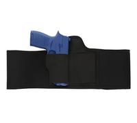 Caldwell Tac Ops Belly Band Holster Standard with Adjustable Waistband and Elastic Pockets for Pistol, Handgun and Revolver IWB Concealed Carry