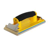 Cale à poncer avec 10 papiers à poncer - Ponceuse manuelle ergonomique