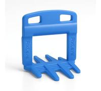 Cale Autonivelant Pour Carrelage - Fixlevel - Cale De Nivellement - Croisillon Autonivelant - Outils De Carreleur - Croisillon De Nivellement Croisillons 2 mm - 250 U. (2 mm)