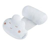 Cale bébé CLOUDY 2en1 - Fonction peluche Blanc et marron G