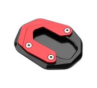 cale béquille latérale Pied De Béquille En Aluminium | Pour DUCATI pour SCRAMBLER 400 800 1100 2015-2020 accessoires de moto(rouge)