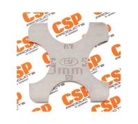 Cale CSP pour côtes des paliers N° 1, 2, 3 sur vilebrequin Type 1