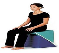 Cale Cubo, cale de positionnement, pour traitements thérapeutiques, En mousse haute qualité, en deux parties en forme de cube