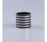 Cale de Direction Route 30mm Or Résistant pour usure Cale de | Alliage aluminium léger, diamètre 28.6mm, couleur vif, pour vélo de route, montage précis(black)