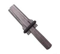 Cale de fendage de pierre, outil de burin 3 en 1 en acier robuste 16-21 mm avec traitement thermique, fendeuse de roche pour granit et béton (21 mm)