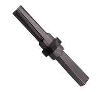 Cale de fendage de pierre, outil de burin 3 en 1 en acier robuste de 16 à 21 mm avec traitement thermique, fendeur de roche pour carrière de granit et béton (18 mm)