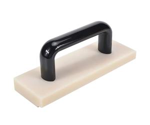 Cale de Frappe pour Sol Stratifié en Nylon de 200 mm, avec Grande Poignée Confortable et Vis Intégrées, Cale de Frappe pour Sol en Vinyle qui N'abîme pas le Sol, Outil pour Sol Stratifié (Blanc)