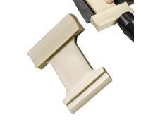 Cale De Frappe Pour Sols - Bloc De Frappe En Nylon 4 En 1 - Outils D'Installation Des Sols,pour Rénovation Maison DIY Réparation Fentes Inclinées U V L Parquet