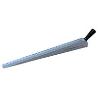 Cale de mesure de précision (0,1 mm) Cale de construction de 27 cm Une cale pour les travailleurs de la route Appareil de mesure pour mesurer la planéité