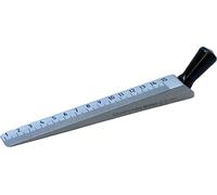 Cale de mesure de précision (0,1mm) 15cm Cale de construction Une cale pour les cantonniers Appareil de mesure pour les mesures de planéité