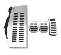 Cale de pédale de voiture A2 A3/S3 8L TT + pour Cabrio 8N pédales de frein de voiture en acier inoxydable (AT avec repos C) (MT avec repos style A)