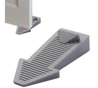 Cale De Porte En Caoutchouc | Butée Antidérapante Pour Béton Tapis Carrelage | Bloque-Porte Compact De Sécurité Pour Maison Ou Bureau