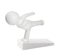 Cale de porte en caoutchouc - Butée de porte décorative avec base antidérapante, matériau souple et flexible pour la prévention des courants d'air et la protection de porte | Butée de porte pour